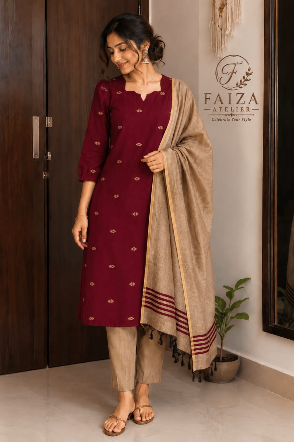 Raw Silk 3 Pc Set