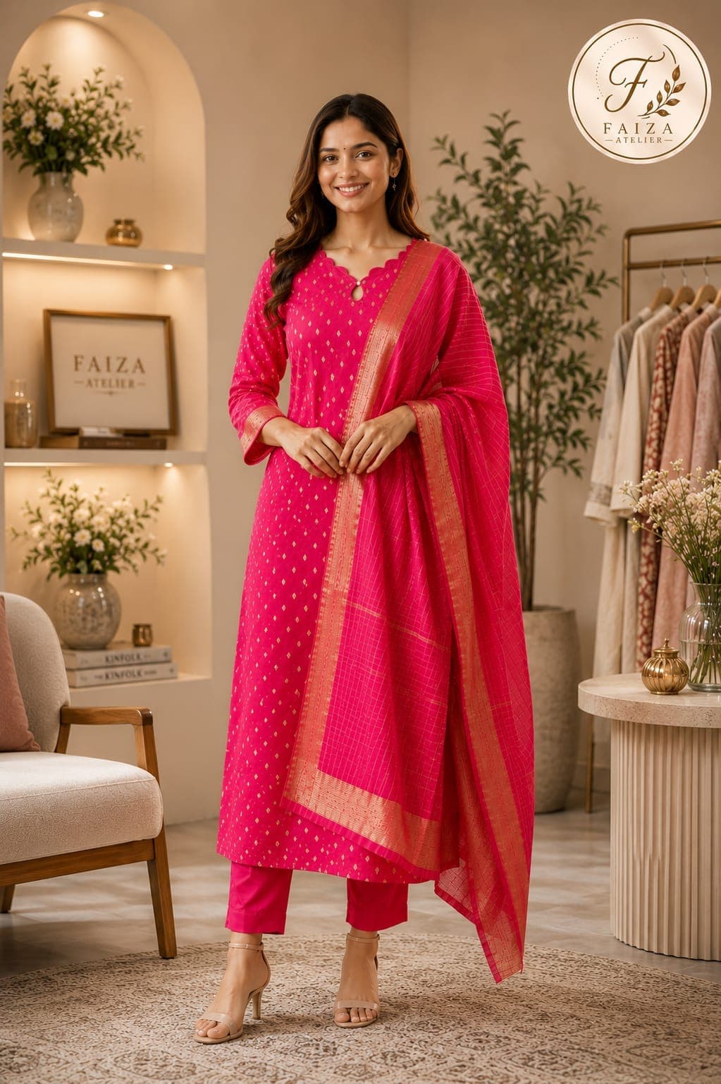 Kurta 3 Pc Set