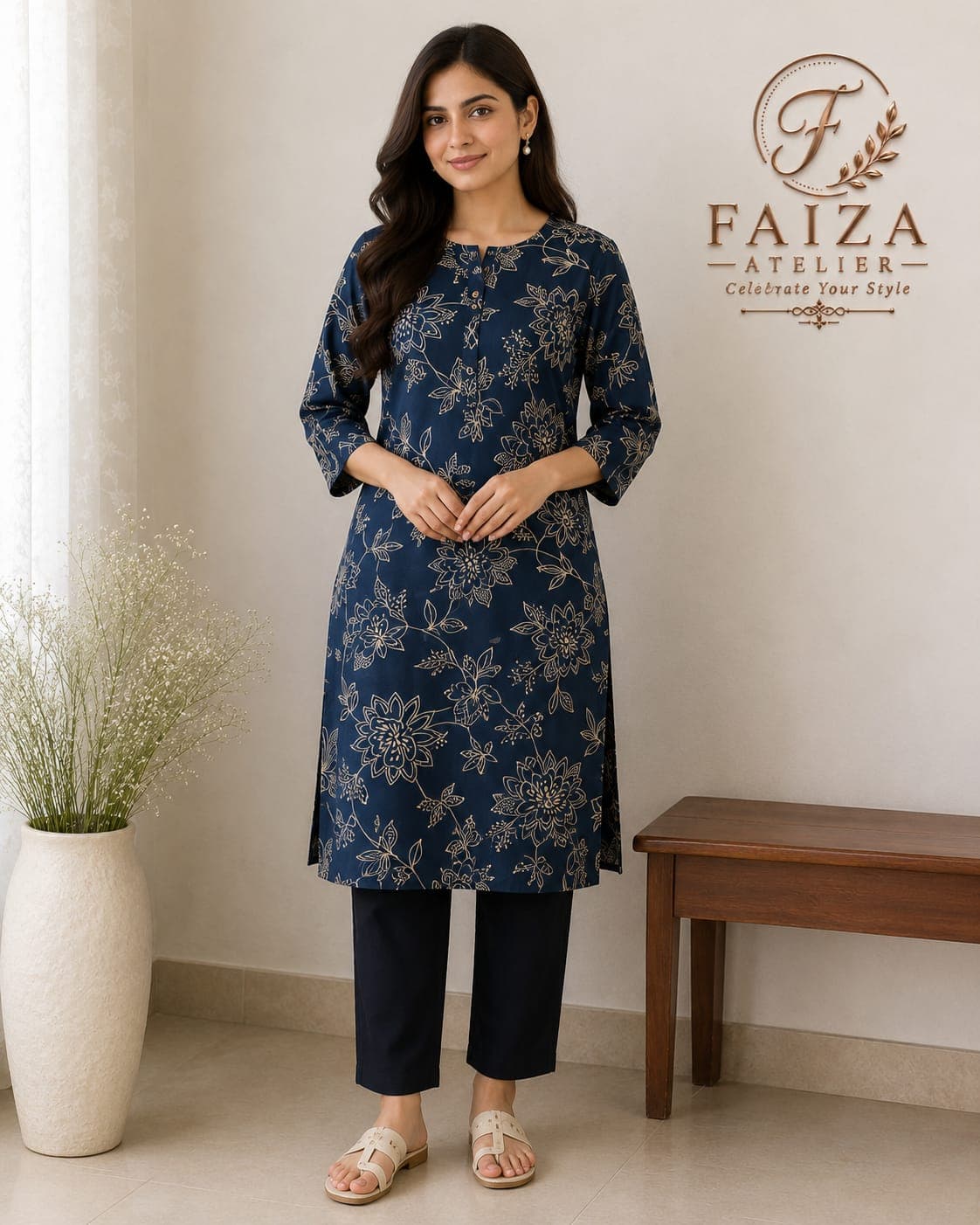 Avaasa Cotton Kurta